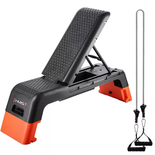Pro step do aerobiku z funkcją ławki Commercial HMS AS009