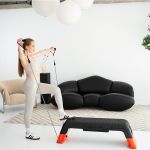 Pro step do aerobiku z funkcją ławki Commercial HMS AS009