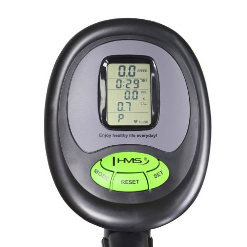 Rower magnetyczny HMS M9239 Plus - czarno-zielony Rower magnetyczny HMS M9239 Plus - czarno-zielony