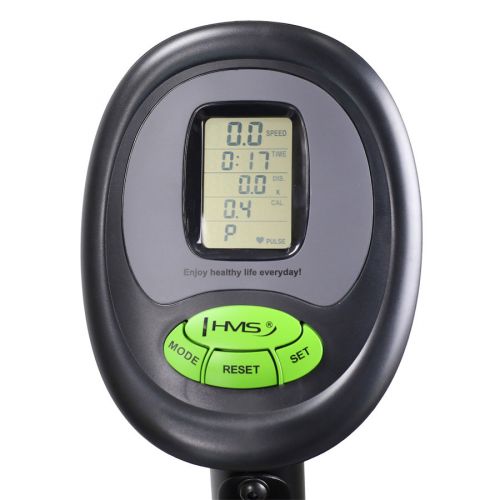 Rower magnetyczny poziomy HMS plus R9259 czarno-zielony Rower magnetyczny poziomy HMS plus R9259 czarno-zielony