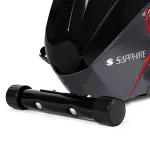 Rower magnetyczny Sapphire SG-410B Zax - czarno-czerwony