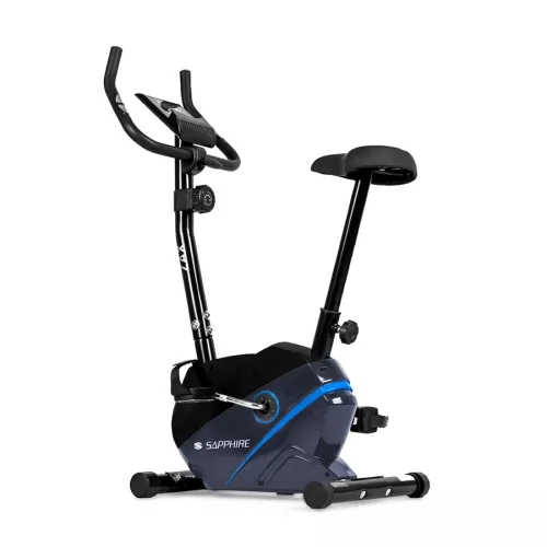 Rower magnetyczny Sapphire SG-410B Zax - czarno-niebieski