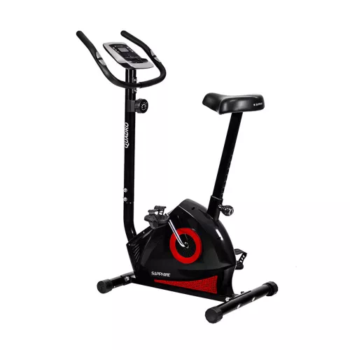 Rower magnetyczny Sapphire SG-450B Quadro - czarno-czerwony