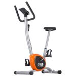 Rower mechaniczny One Fitness RW3011 - srebrno-pomarańczowy