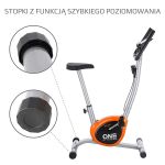 Rower mechaniczny One Fitness RW3011 - srebrno-pomarańczowy