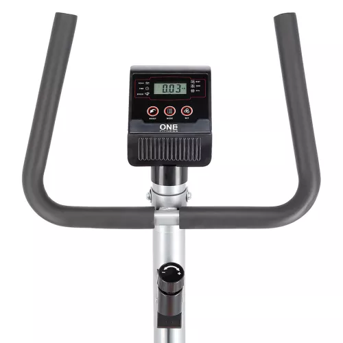 Rower mechaniczny One Fitness RW3011 - srebrno-pomarańczowy