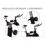 Rower spiningowy Body Sculpture Carbon BC 4622 13 kg
