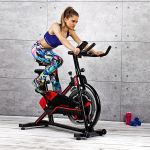 Rower spinningowy Sapphire SG-1000S HARD - czerwony