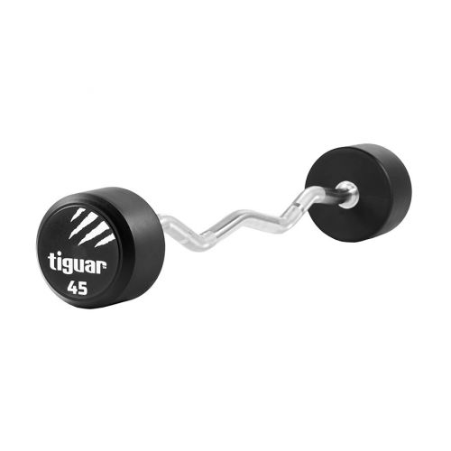 Barbell łamany PU Tiguar 45 kg