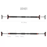 Drążek rozporowy z poziomicą HMS DD401 98-133 cm Drążek rozporowy z poziomicą HMS DD401 98-133 cm