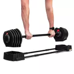 Hantla regulowana plus sztanga 2w1 Sapphire SG-3020 2-40 kg