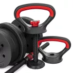 Hantle regulowane 6w1 sztanga kettlebell Sapphire SG-1110K 2x10kg