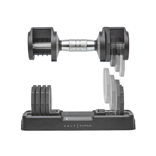 Zestaw hantli regulowanych Half Human 2x5kg HH30001 Zestaw hantli regulowanych Half Human 2x5kg HH30001