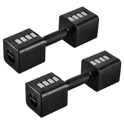 Hantle regulowane HMS HL02 2x5 kg - czarne Hantle regulowane HMS HL02 2x5 kg - czarne