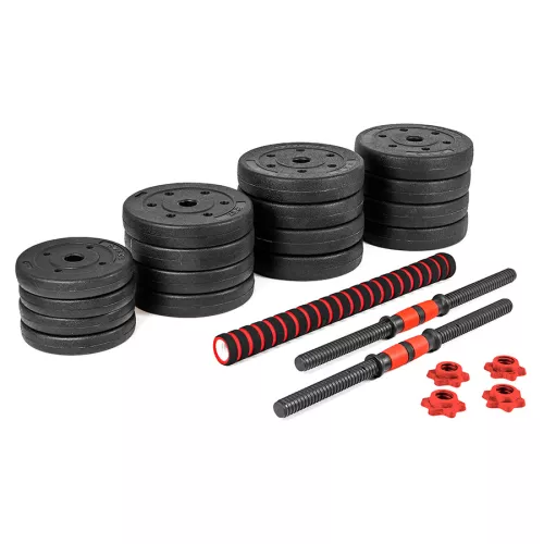 Hantle regulowane 6w1 sztanga kettlebell Sapphire SG-1120K 2x20kg 