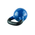 Kettlebell żeliwny HMS KNV04 z powłoką winylową 4 kg - niebieski Kettlebell żeliwny HMS KNV04 z powłoką winylową 4 kg - niebieski