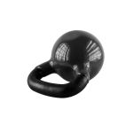 Kettlebell żeliwny HMS KNV04 z powłoką winylową 4 kg - czarny