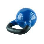 Kettlebell żeliwny HMS KNV08 z powłoką winylową 8 kg - niebieski