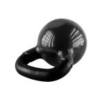 Kettlebell żeliwny HMS KNV08 z powłoką winylową 8 kg - czarny