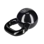 Kettlebell żeliwny HMS KNV10 z powłoką winylową 10 kg - czarny Kettlebell żeliwny HMS KNV10 z powłoką winylową 10 kg - czarny