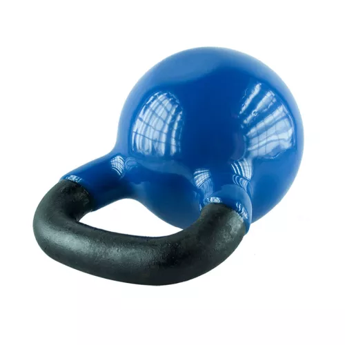 Kettlebell żeliwny HMS KNV12 z powłoką winylową 12 kg