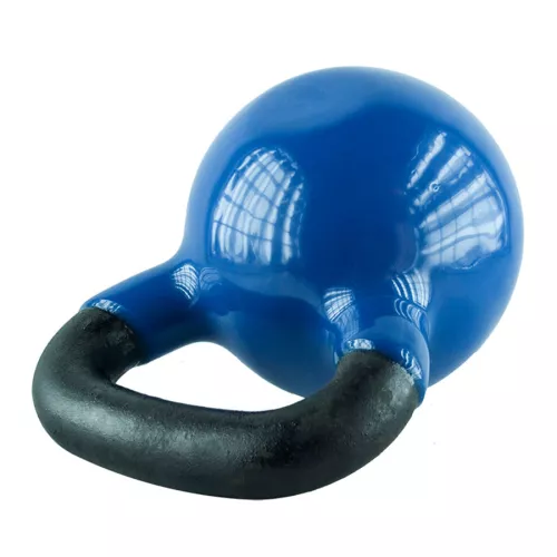 Kettlebell żeliwny HMS KNV16 z powłoką winylową 16 kg