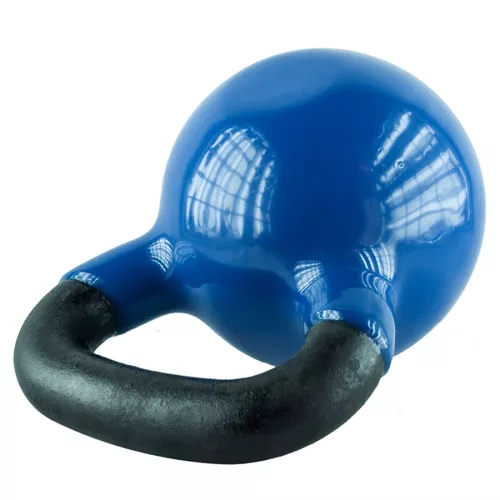 Kettlebell żeliwny HMS KNV28 z powłoką winylową 28 kg 
