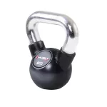 Kettlebell żeliwny ogumowany HMS KGC04 4 kg 