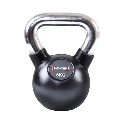 Kettlebell żeliwny ogumowany HMS KGC06 6 kg