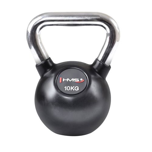 Kettlebell żeliwny ogumowany HMS KGC10 10 kg 