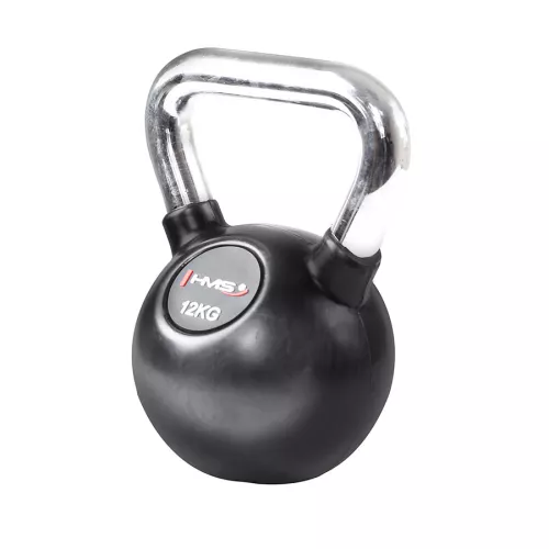 Kettlebell żeliwny ogumowany HMS KGC12 12 kg