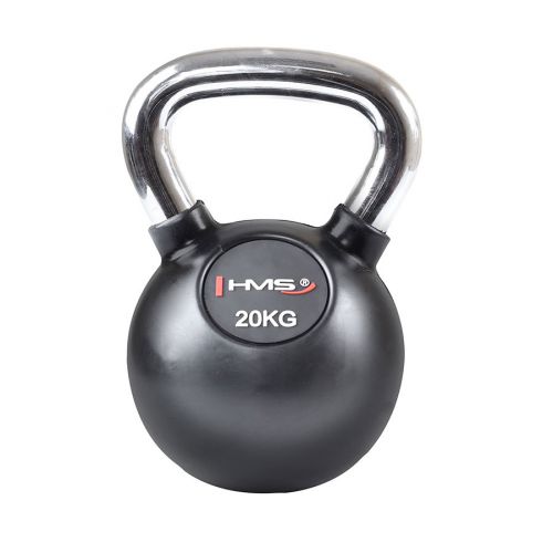 Kettlebell żeliwny ogumowany HMS KGC20 20 kg