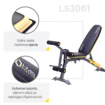 Ławka pod sztangę HMS Premium LS3061 Ławka pod sztangę HMS Premium LS3061