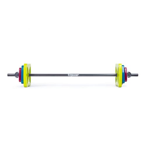 Sztanga power gym butterfly pu Tiguar 18,6 kg