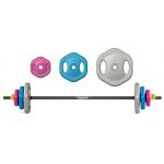 Sztanga Power Gym Tiguar 17,6 kg plus zaciski - nowy design