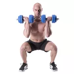 Sztangielki - sztanga ogumowane HMS SGG30BAR 2x15 kg Sztangielki - sztanga ogumowane HMS SGG30BAR 2x15 kg
