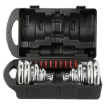 Sztangielki - sztanga w walizce chrom HMS STC21 2x10kg 