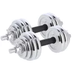 Sztangielki - sztanga w walizce chrom HMS STC30 2x15kg Sztangielki - sztanga w walizce chrom HMS STC30 2x15kg