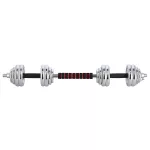 Sztangielki - sztanga w walizce chrom HMS STC30 2x15kg Sztangielki - sztanga w walizce chrom HMS STC30 2x15kg