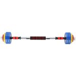 Sztangielki - sztanga w walizce kolorowe HMS SKC20 2 x 10 kg