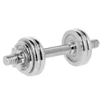 Zestaw chromowanych sztangielek w walizce 2x7,5 kg HMS STC15 Zestaw chromowanych sztangielek w walizce 2x7,5 kg HMS STC15