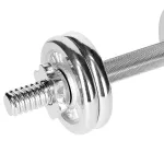 Zestaw chromowanych sztangielek w walizce 2x7,5 kg HMS STC15 Zestaw chromowanych sztangielek w walizce 2x7,5 kg HMS STC15