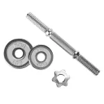 Zestaw chromowanych sztangielek w walizce 2x7,5 kg HMS STC15 Zestaw chromowanych sztangielek w walizce 2x7,5 kg HMS STC15