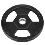 Talerz olimpijski HMS TOH10 czarny - 10 KG