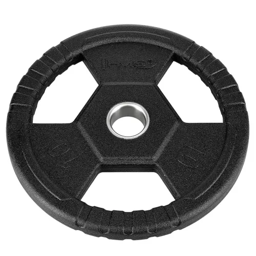 Talerz olimpijski HMS TOH10 czarny - 10 KG
