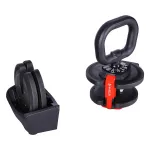 Zestaw regulowanych sztangielek HMS SGR18 Pro SET 3w1 41 kg Zestaw regulowanych sztangielek HMS SGR18 Pro SET 3w1 41 kg