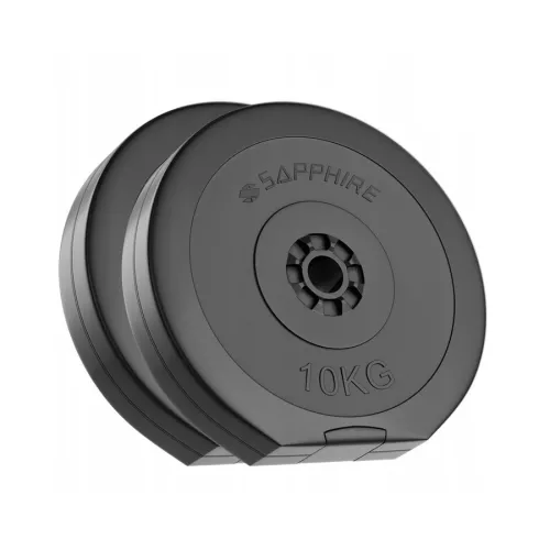 Pakiet obciążeń Sapphire Solid 20 kg (2x10kg)
