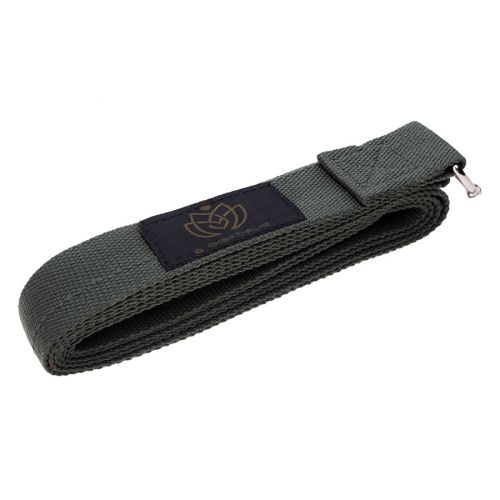 Pasek do jogi IQ Namaste Strap - ciemnozielony
