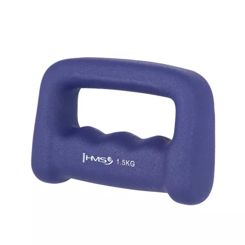 Ciężarek kastet żeliwny pokryty neoprenem HMS CK15 2x1.5 kg - dark blue Ciężarek kastet żeliwny pokryty neoprenem HMS CK15 2x1.5 kg - dark blue