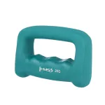 Ciężarek kastet żeliwny pokryty neoprenem HMS CK20 2x1 kg - turquoise Ciężarek kastet żeliwny pokryty neoprenem HMS CK20 2x1 kg - turquoise